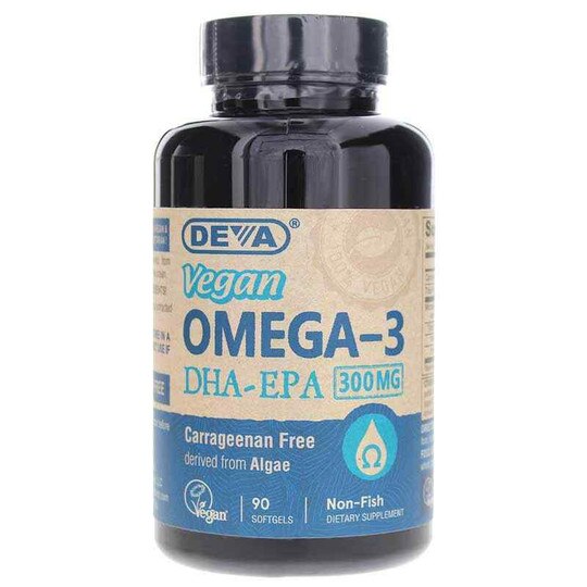 Vegan Omega-3 DHA-EPA, 90 Vegan Softgels, DN