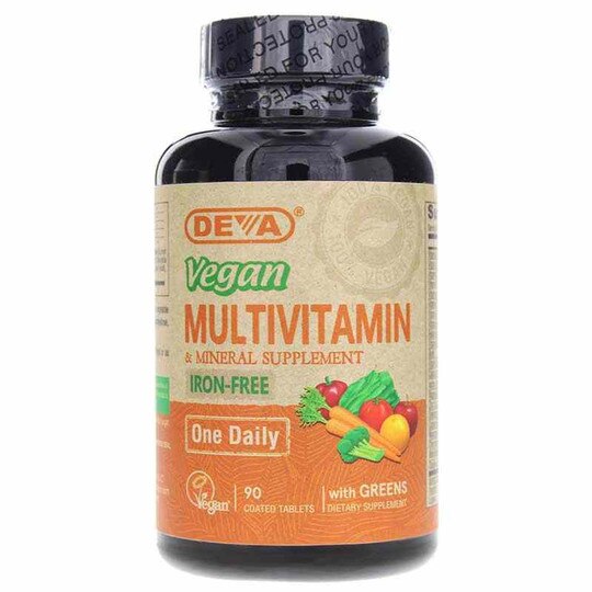 Vegan 1 Daily Multi Iron Free, 90 Tablets, DN