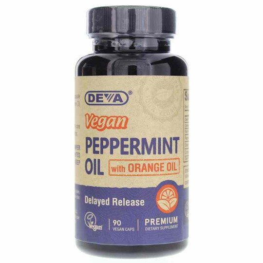 Vegan Peppermint Oil, 90 Vegan Capsules, DN