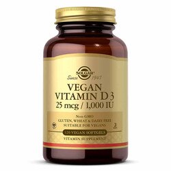 Vegan Vitamin D3 25 Mcg 1,000 IU 1