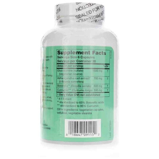VegeGlucosamine Plus, 180 Veg Capsules, KRU