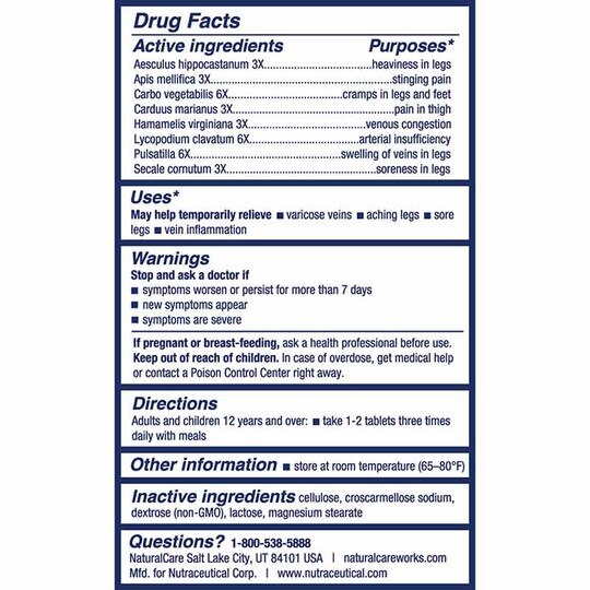 Vein-Gard Tablets, 60 Tablets, NC