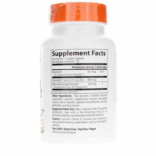 Vein Support, 60 Veg Capsules, DRB