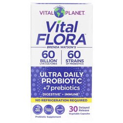 Vital Flora Ultra Daily Probiotic + Prebiotics Shelf Stable