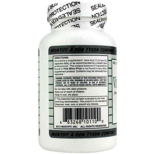 Vita-Minz Plus, 120 Capsules, MNT