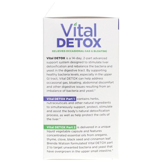 Vital DETOX 14-Day Program, 2 Products, VTP