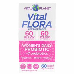 Vital Flora Women's Daily Probiotic + Prebiotics