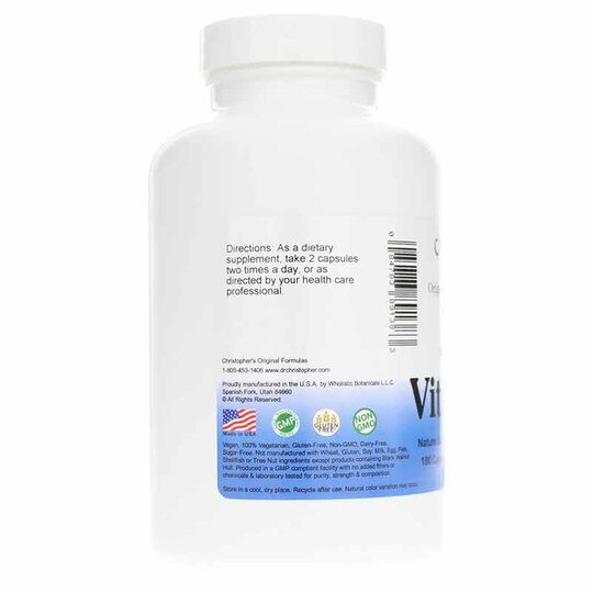 Vitalerbs, 180 Capsules, DRC