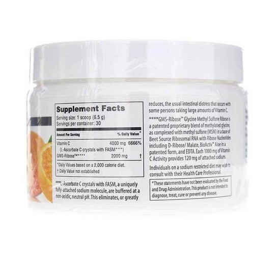 Vitality C Vitamin C Powder, 200 Grams, ANT