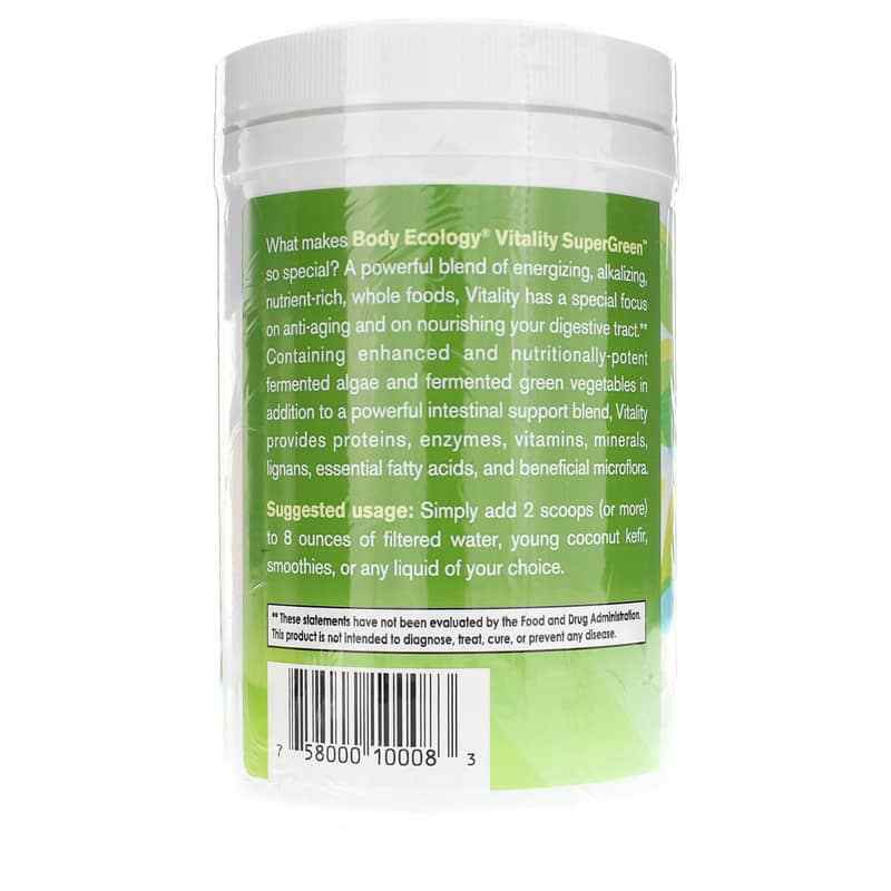 Body ecology vitality super greens sale