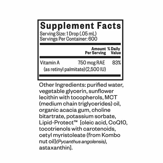 Vitamin A Drops, 1 Oz, SKH