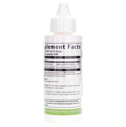Vitamin A Mulsion, 2 Oz, PCHF