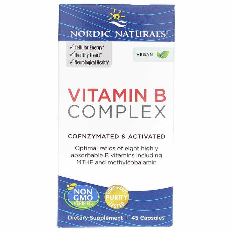 Vitamin B Complex, Nordic Naturals