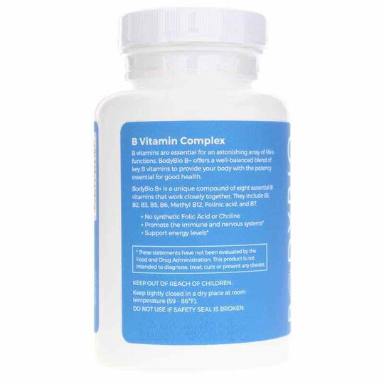 Vitamin B+, 90 Capsules, BDB