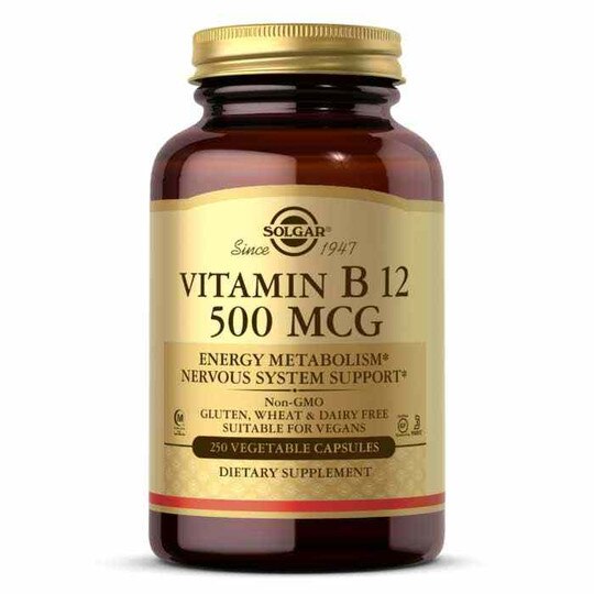 Vitamin B12 500 Mcg Capsules, SLG