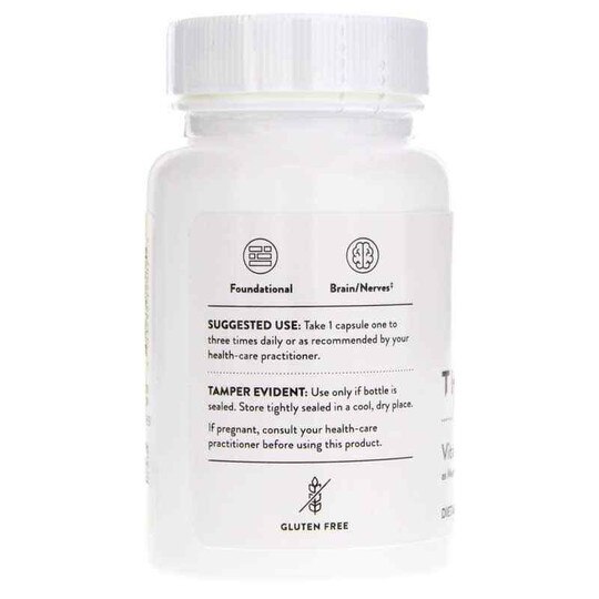Vitamin B12 as Methylcobalamin, 60 Veg Capsules, THR