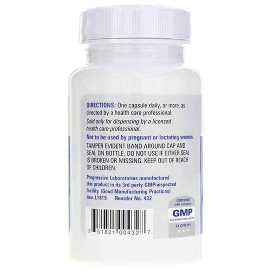 Vitamin B6 100 Mg, Progressive Labs