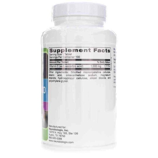 Vitamin C 1000, 100 Tablets, NBX