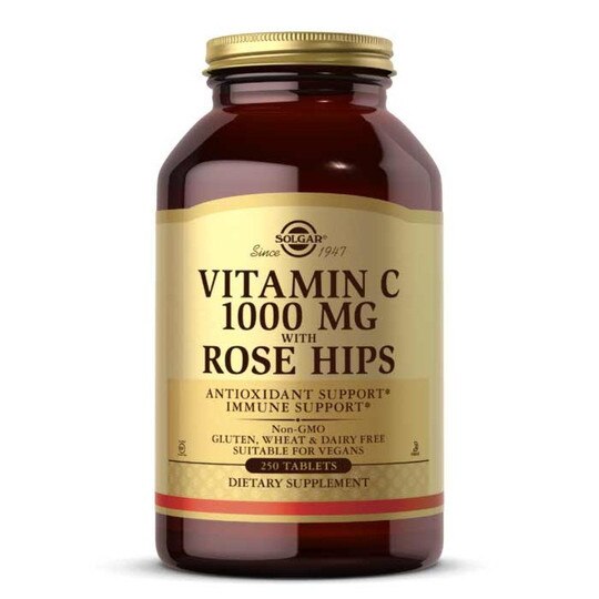 Vitamin C 1000 Mg with Rose Hips, SLG