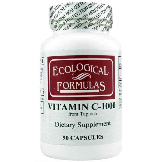 Vitamin C-1000 from Tapioca, 90 Capsules, ECF