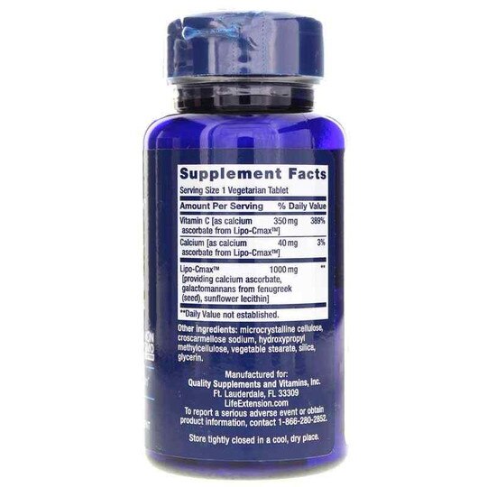 Vitamin C 24-Hour Liposomal Hydrogel, 60 Veg Tablets, LFE