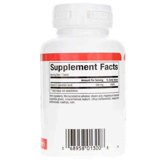 Vitamin C 500 Mg with Bioflavonoids & Rosehips, 90 Tablets, NF