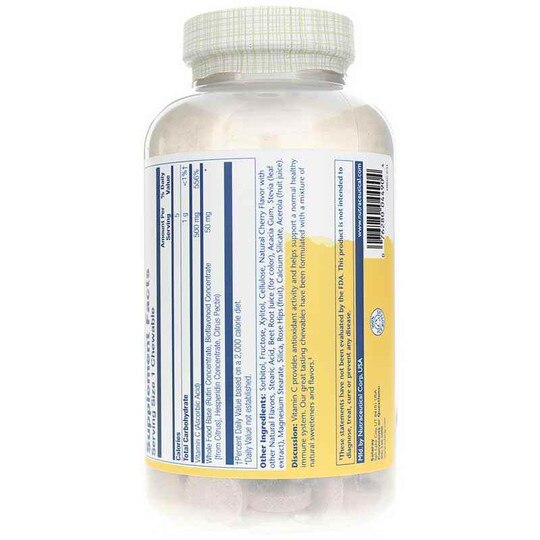Vitamin C 500 Mg Chewable in Natural Cherry Flavor, 100, SLR