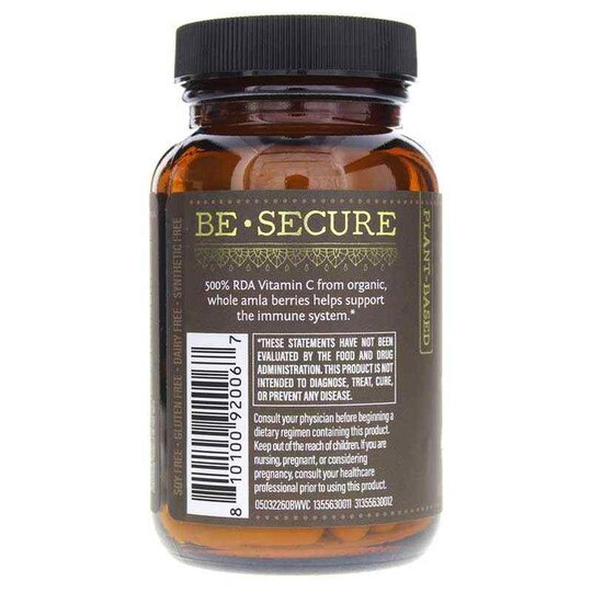 Vitamin C Organic, 60 Vegan Capsules, SUW