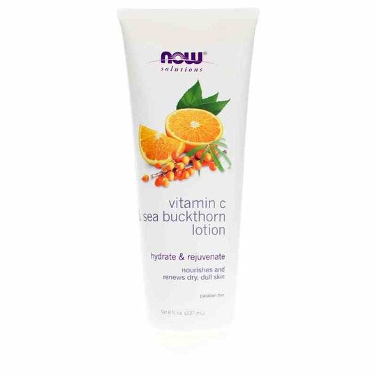 Vitamin C Sea Buckthorn Lotion, 8 Oz, NOW