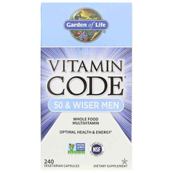 Vitamin Code 50 & Wiser Men Multivitamin 1
