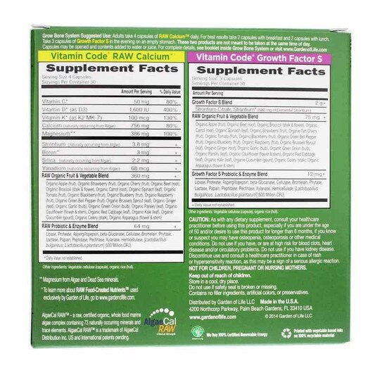 Vitamin Code Grow Bone System, 30 Servings, GOL