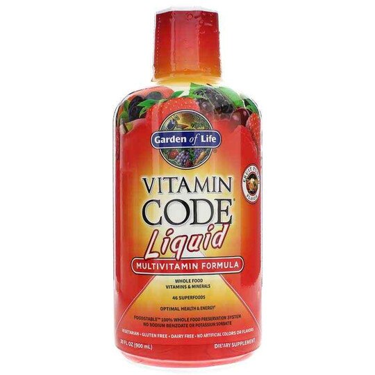 Vitamin Code Liquid Multivitamin, Garden of Life