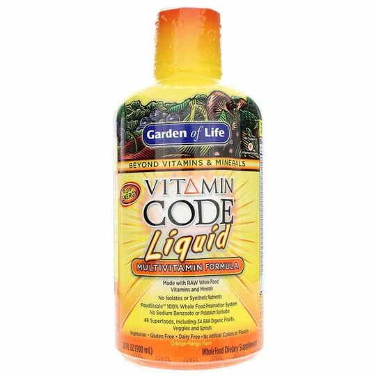 Vitamin Code Liquid Multivitamin, GOL