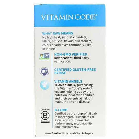 Vitamin Code Raw One for Men, 75 Veg Capsules, GOL