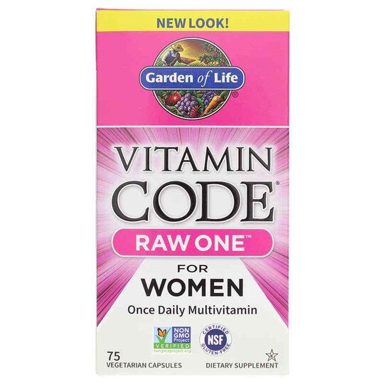 Vitamin Code Raw One for Women, 75 Veg Capsules, GOL