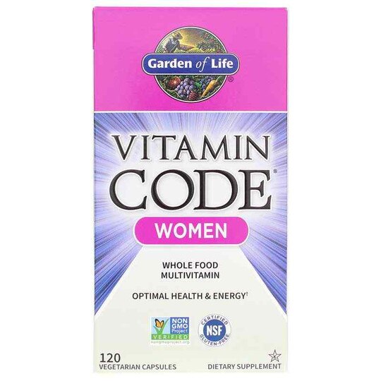 Vitamin Code Women Raw Whole Food Multivitamin Garden Of Life