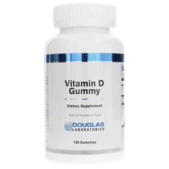 Vitamin D Gummy, 100 Gummies, DGL