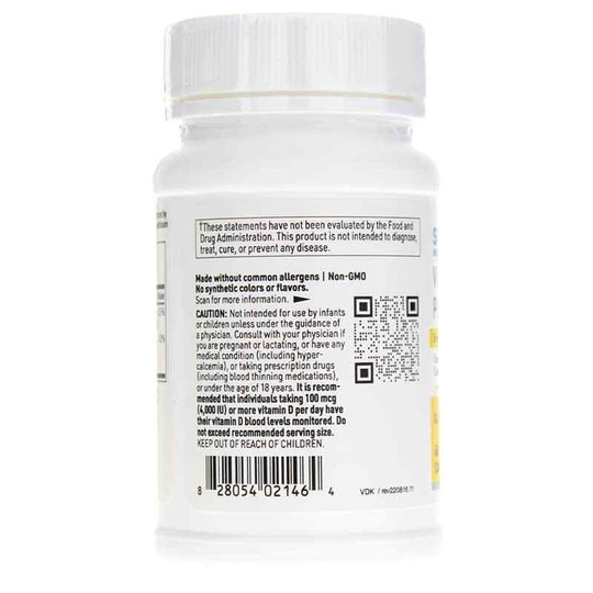 Vitamin D Plus K, Klaire Labs