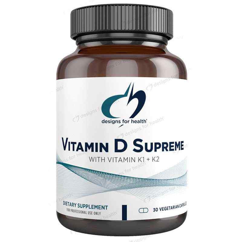 Vitamin D Supreme With K1 And K2 Designs For Health