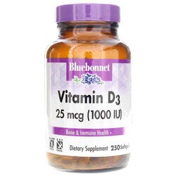 Vitamin D3 25 Mcg (1000 IU) 1
