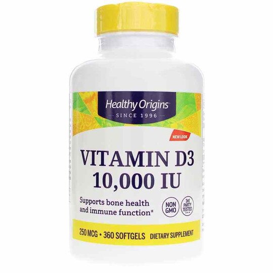 Vitamin D3 10000 IU (250mcg), HLO