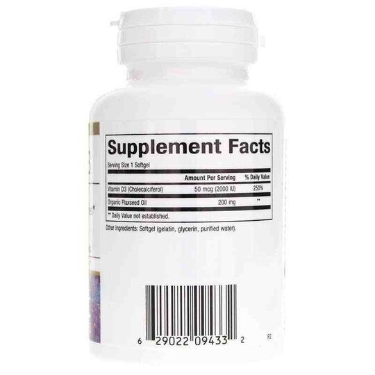 Vitamin D3 2000 IU, 180 Softgels, BCN