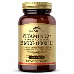 Vitamin D3 25 Mcg (1000 IU)