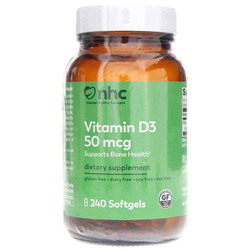 Vitamin D3 50 Mcg (2,000 IU) 1