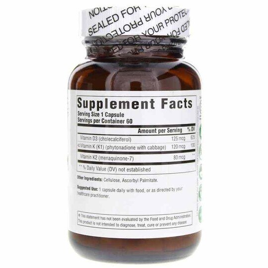 Vitamin D3 5000 IU, 60 Capsules, INR