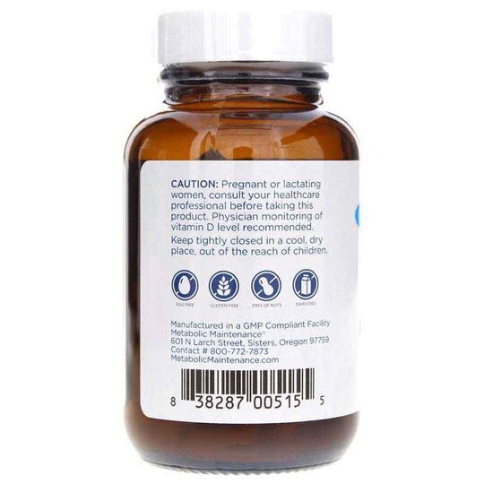 Vitamin D3 5,000 IU, 90 Capsules, MTM