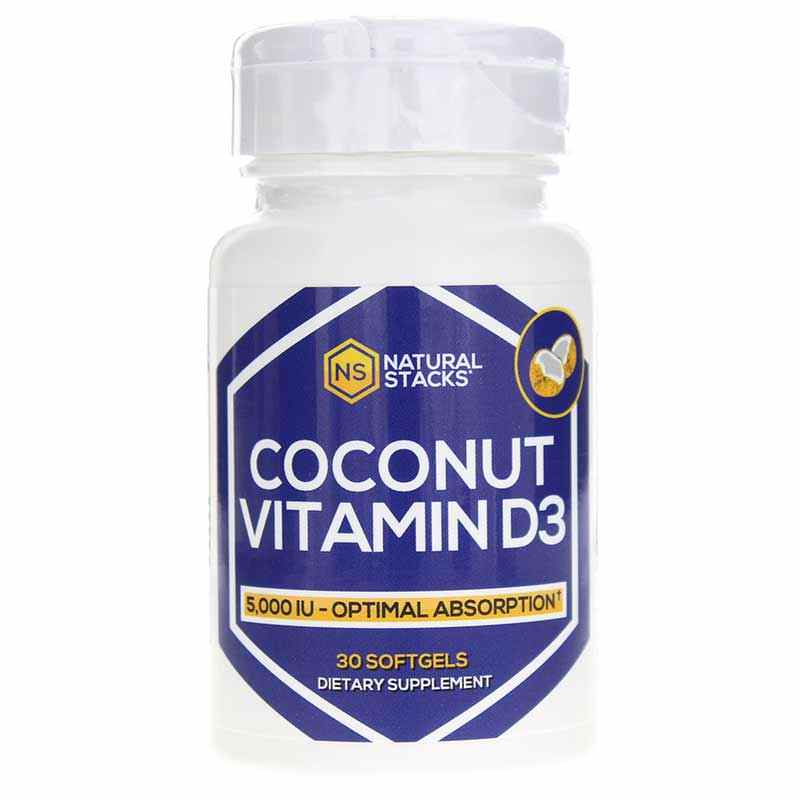 Vitamin D3 5000 Iu With Organic Coconut Oil