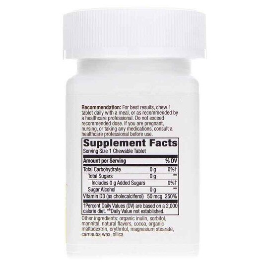 Vitamin D3 Extra Strength Chocolate, 90 Chewables, NWA