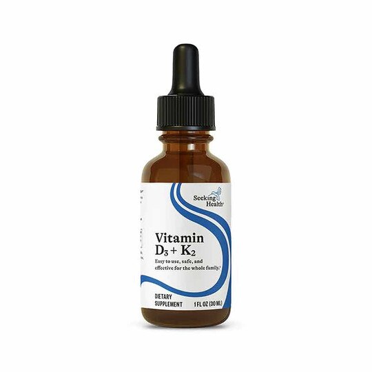 Vitamin D3 + K2 Drops, 1 Oz SKH