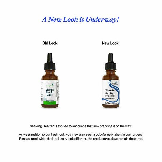 Vitamin D3 + K2 Drops, 1 Oz SKH